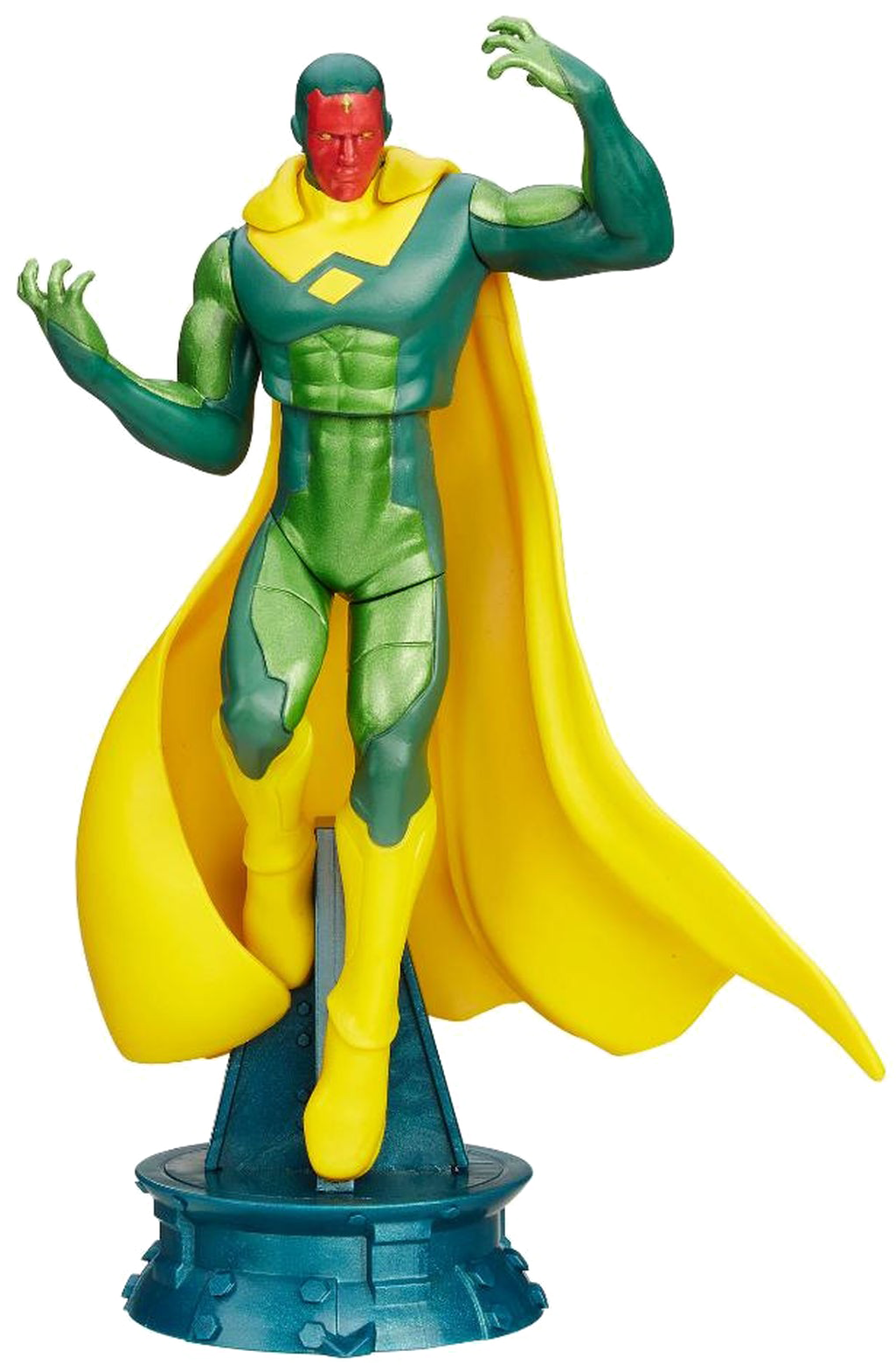 Superhero Figurewith Cape PNG Image