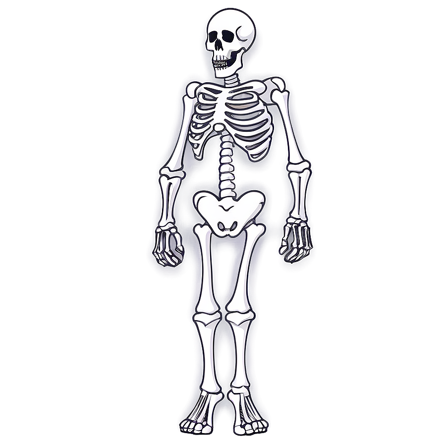 Superhero Skeleton Cartoon Png 90 PNG Image