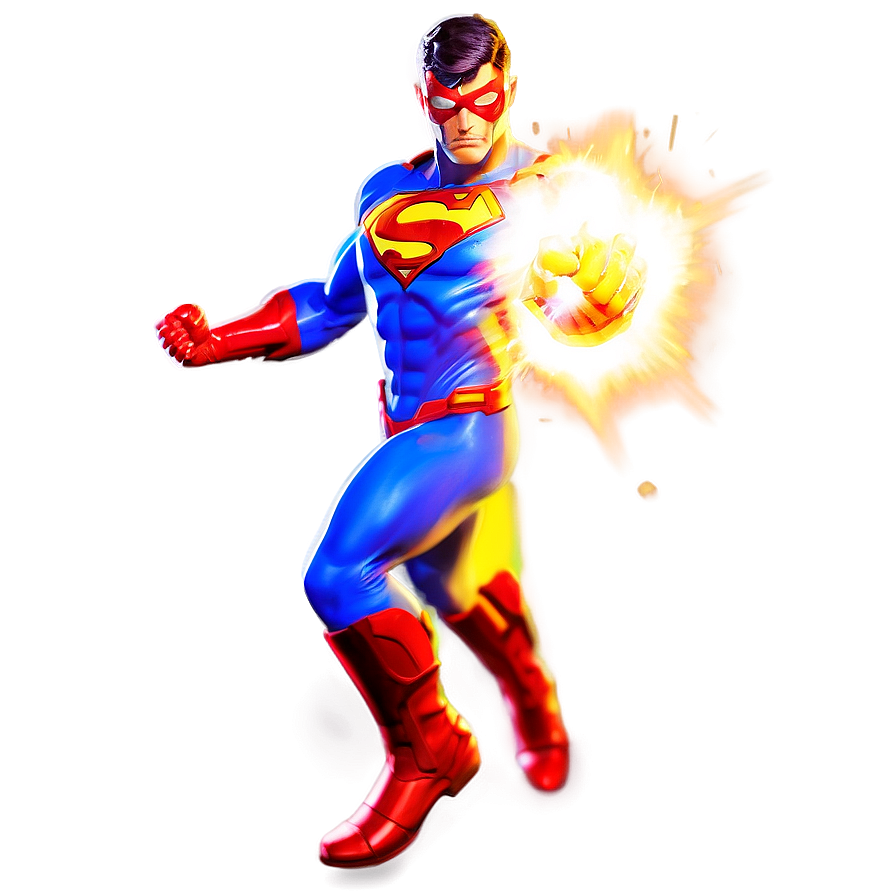 Superhero With Fire Power Png 64 PNG Image