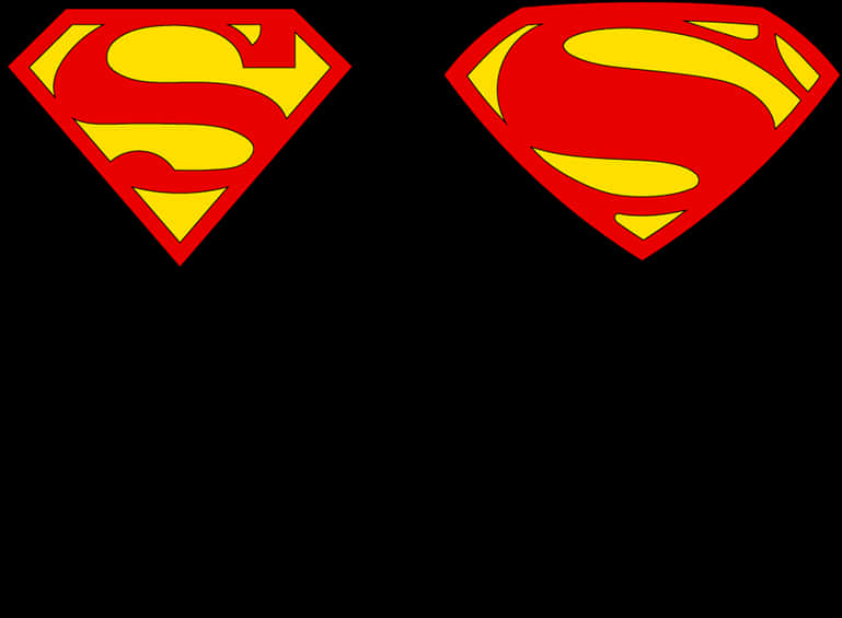 Superman Logo Variations PNG Image