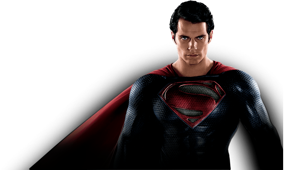 Superman Pose Heroic Stance PNG Image