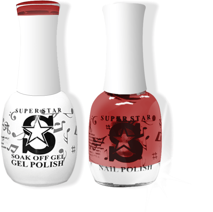 Superstar Geland Nail Polish Bottles PNG Image