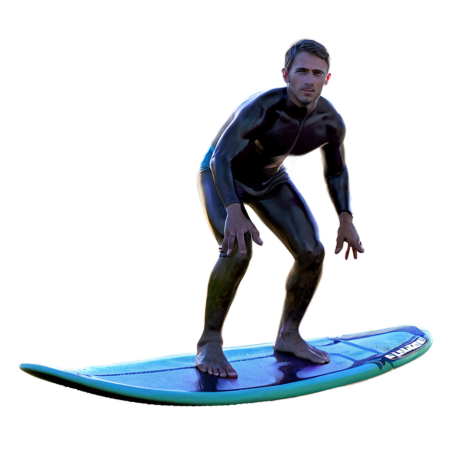 Surfer Action Pose Png 4 PNG Image