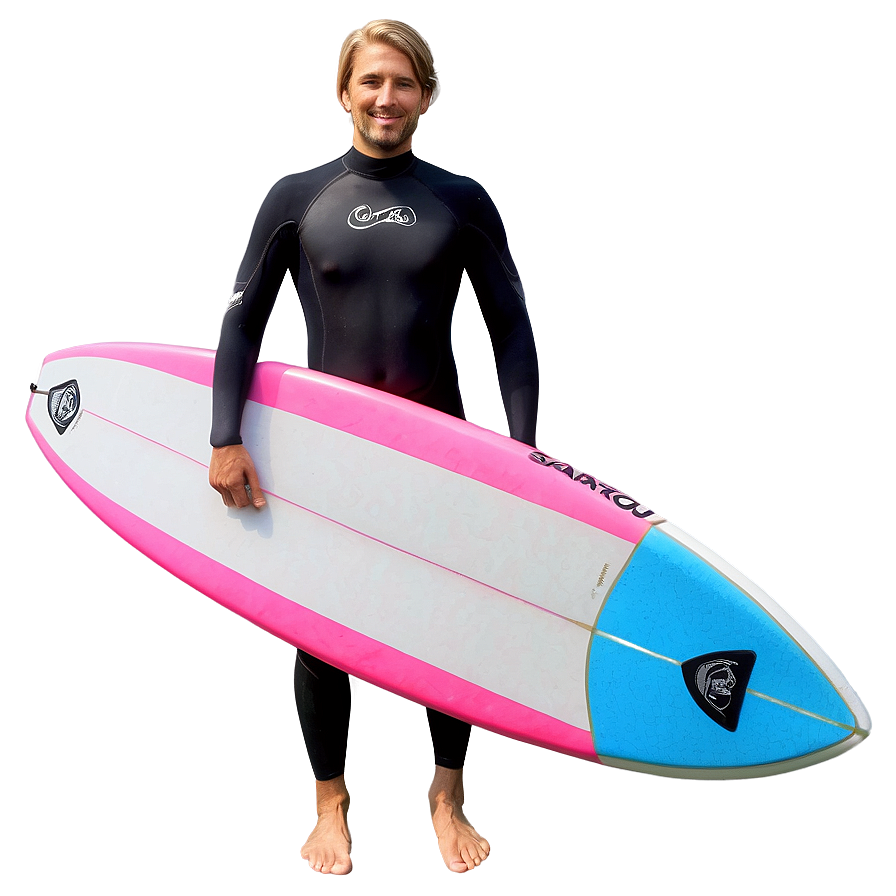 Surfer In Winter Wetsuit Png Cmm PNG Image