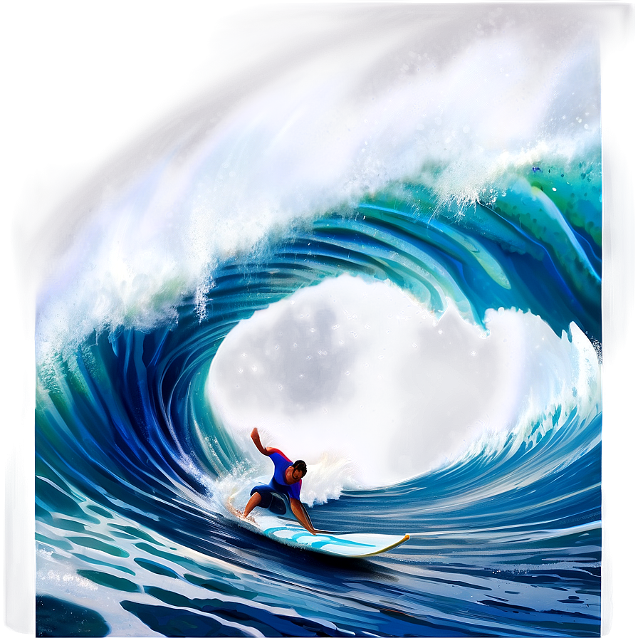 Surfing Ocean Wave Png Tan PNG Image