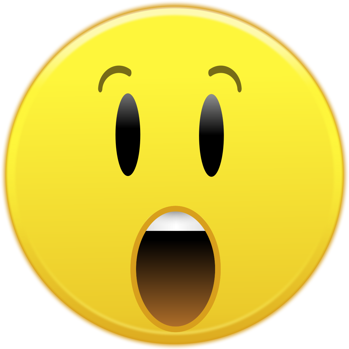 Surprised Emoji Expression.png PNG Image