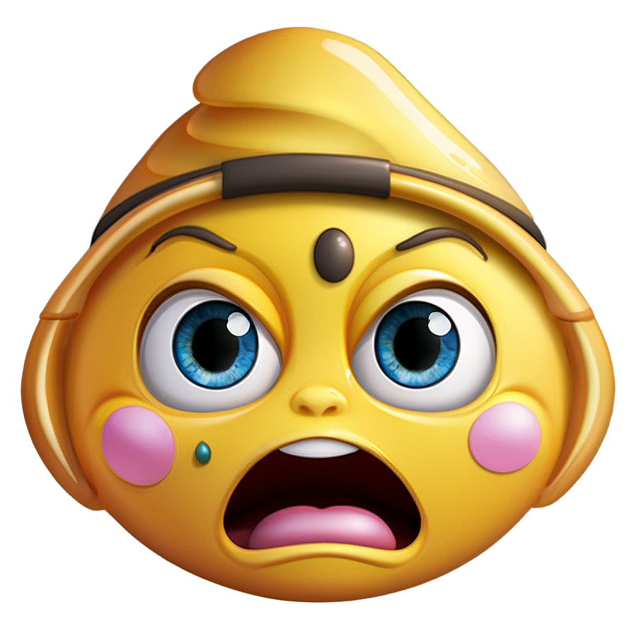 Surprised Face Emoji Png 29 PNG Image