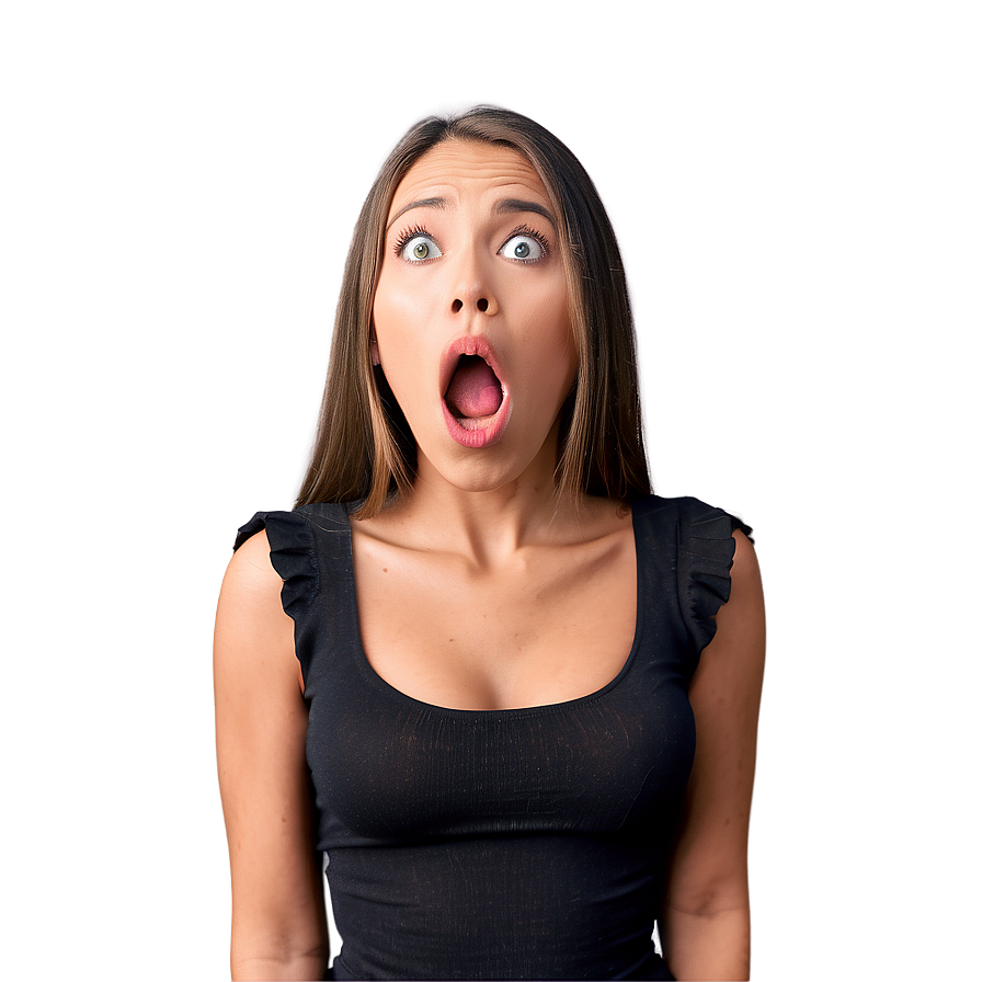 Surprised Open Mouth Clipart Png 61 PNG Image