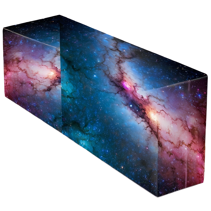 Surreal Galaxy Stars Landscape Png Kgd PNG Image