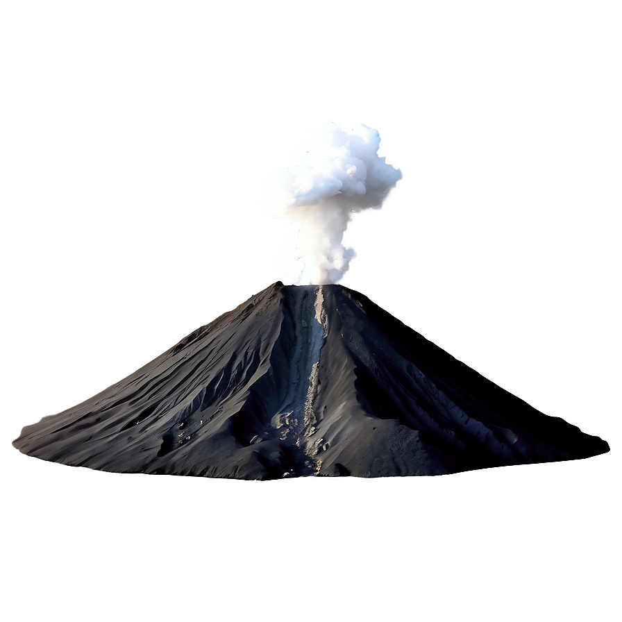 Surreal Volcano Scene Png 05232024 PNG Image