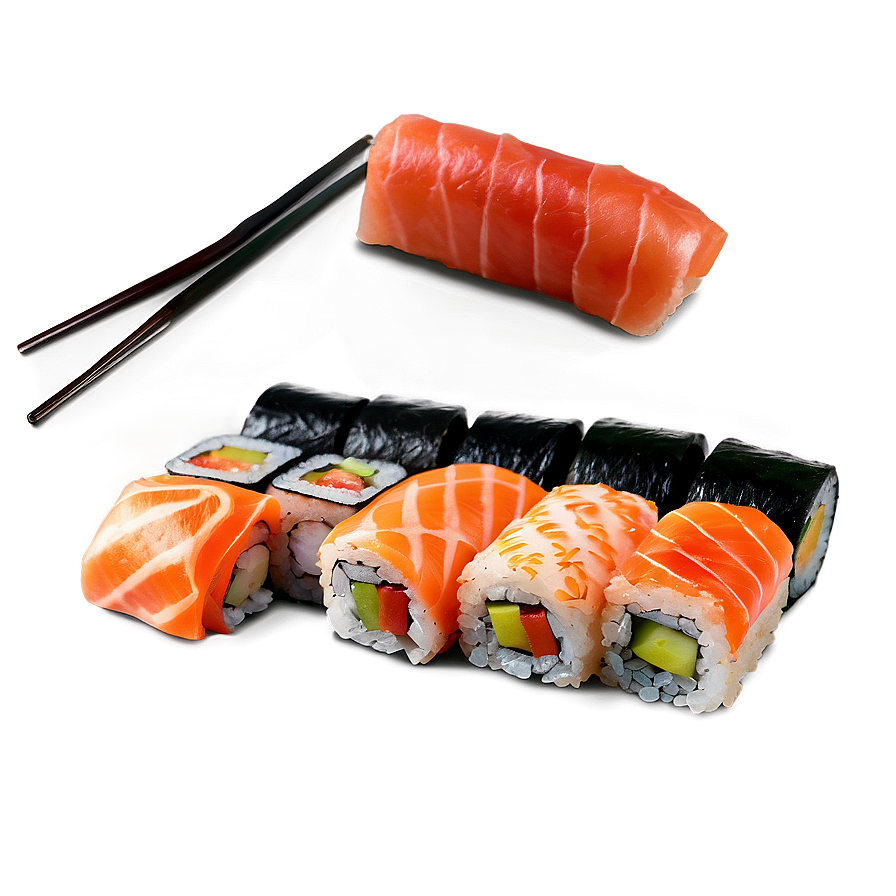 Sushi And Chopsticks Png 05212024 PNG Image