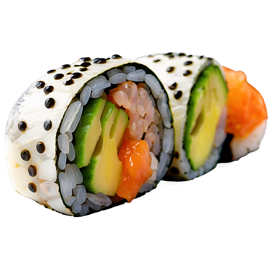 Sushi Roll Delight Png Boq PNG Image