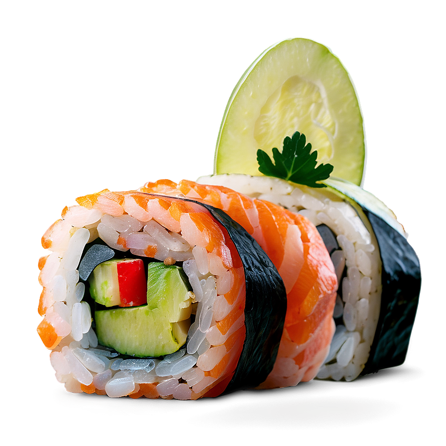 Sushi With Ginger Png Por PNG Image