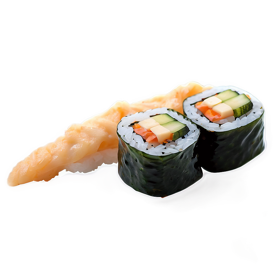 Sushi With Tempura Png Nom13 PNG Image