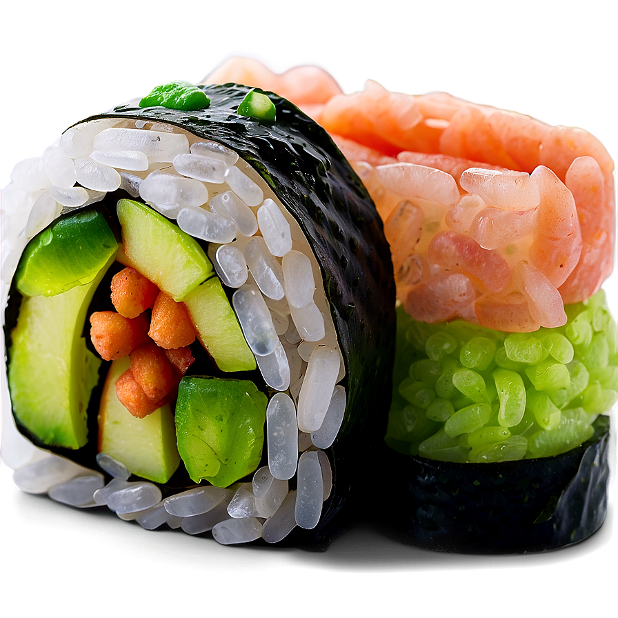 Sushi With Wasabi Png Buh PNG Image