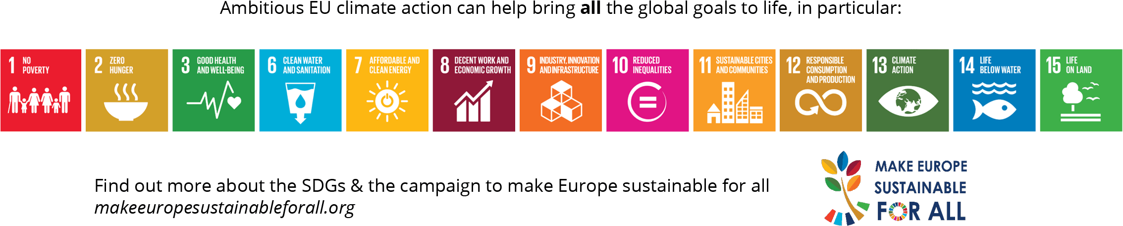 Sustainable Development Goals E U Climate Action PNG Image