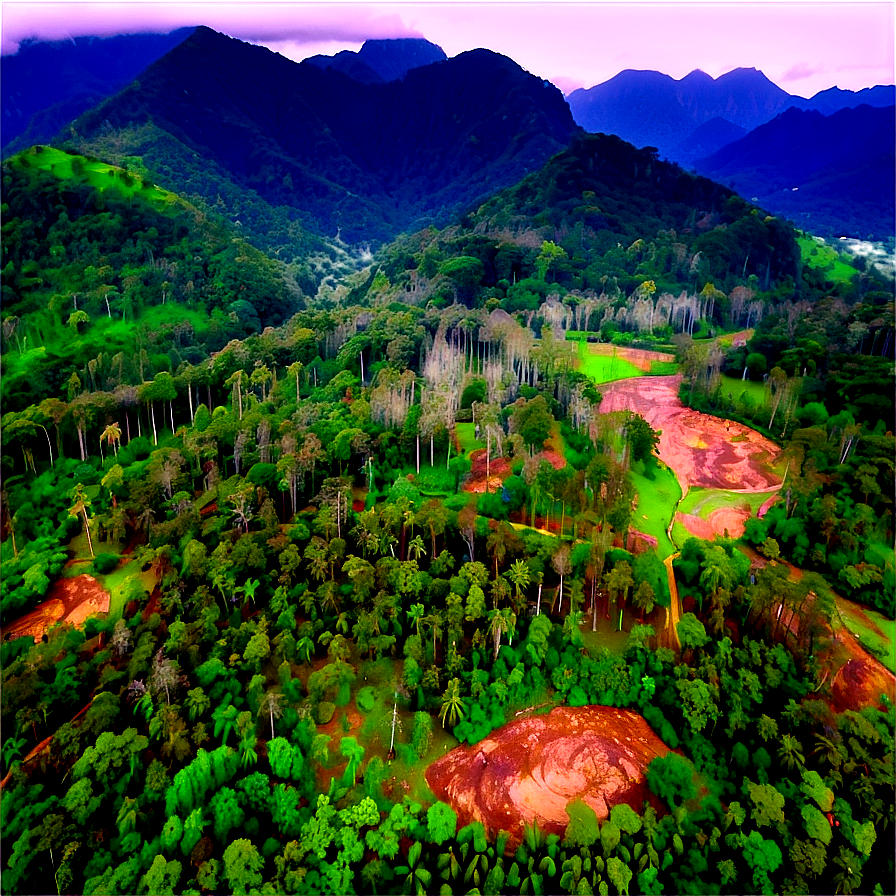 Sustainable Forestry Vs Deforestation Png Egp17 PNG Image