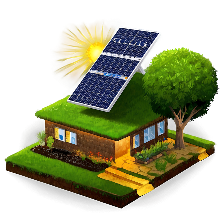 Sustainable Solar Power Png Ugh33 PNG Image