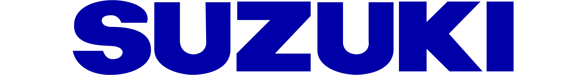 Suzuki Logo Blue Background PNG Image