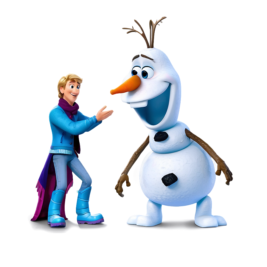 Sven And Olaf Friendship Png Hyl3 PNG Image