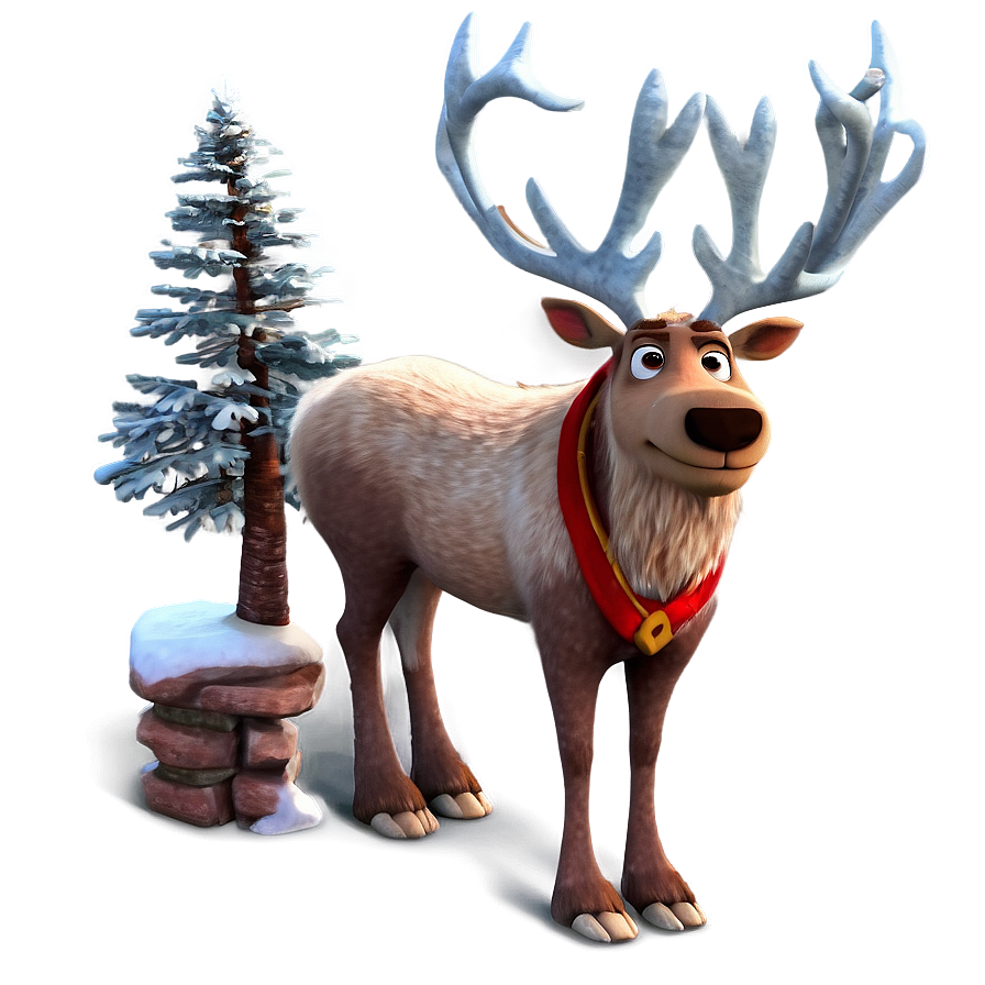 Sven Reindeer Frozen Png Tdy8 PNG Image