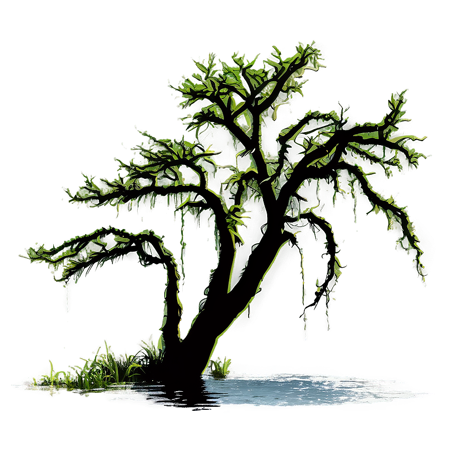 Swamp Tree Silhouettes Png Idm92 PNG Image