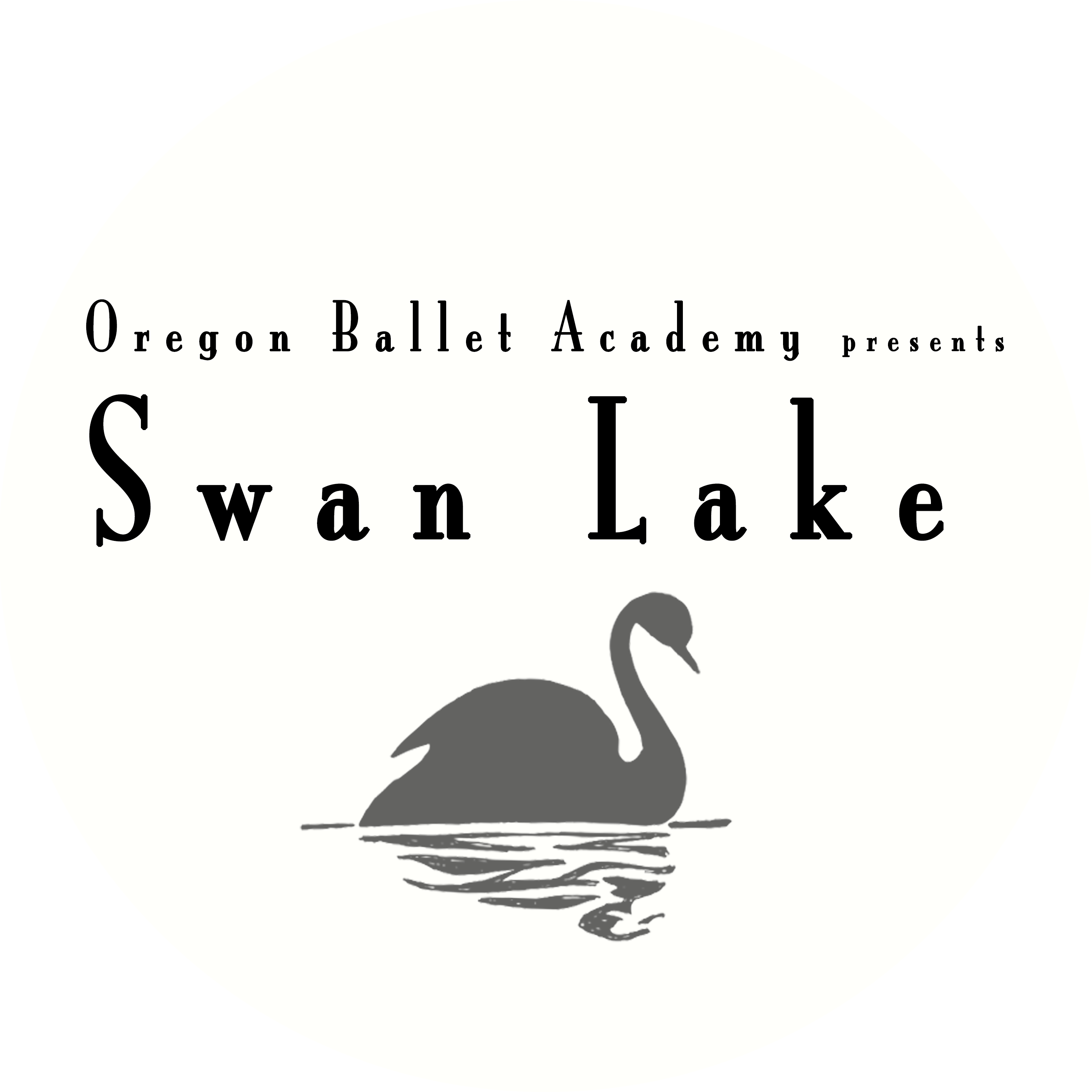 Swan Lake Ballet Presentation PNG Image