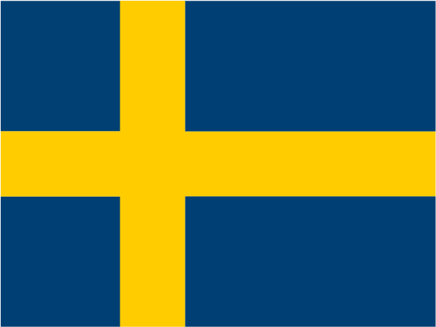 Swedish Flag Symbol PNG Image