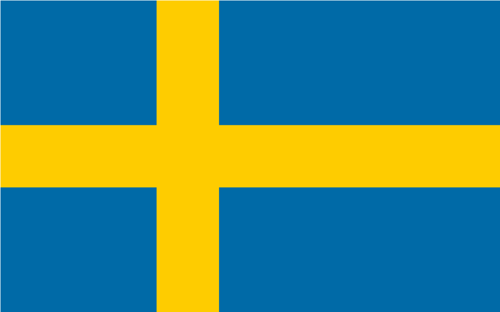 Swedish Flag Symbol PNG Image