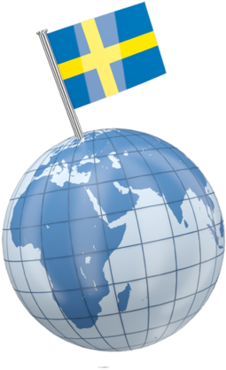 Swedish Flagon Globe PNG Image