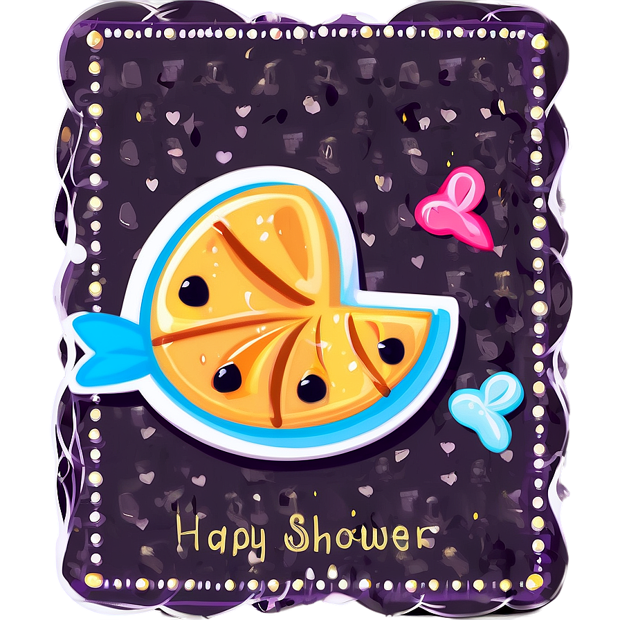 Sweet Baby Shower Card Png 06292024 PNG Image