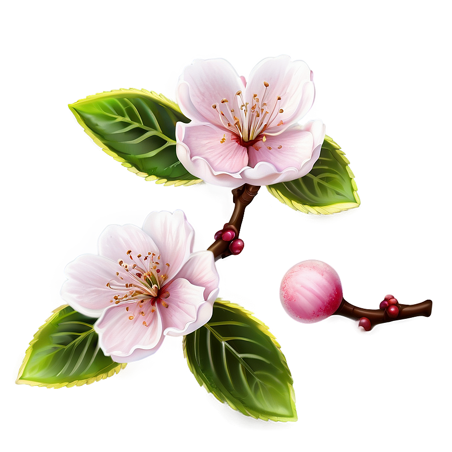 Sweet Cherry Blossom Png Rtk10 PNG Image