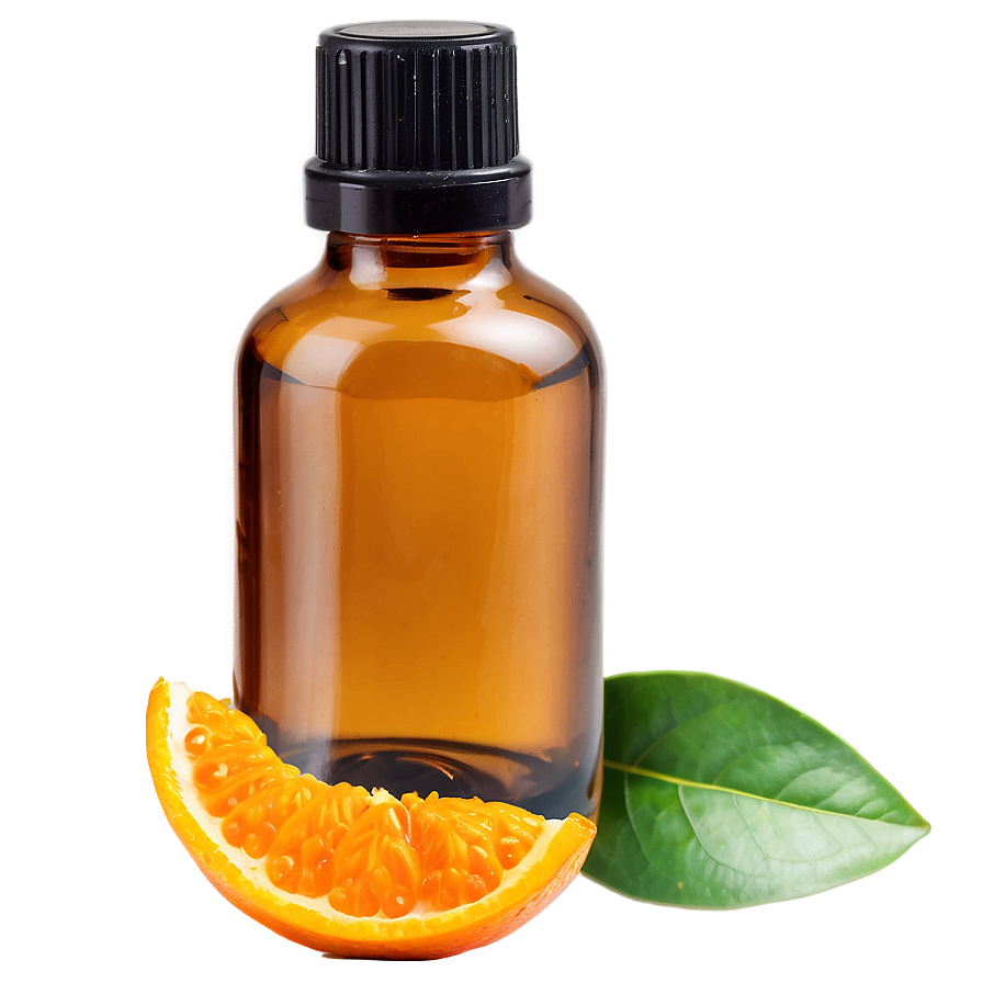 Sweet Orange Essential Oil Png Vhx PNG Image