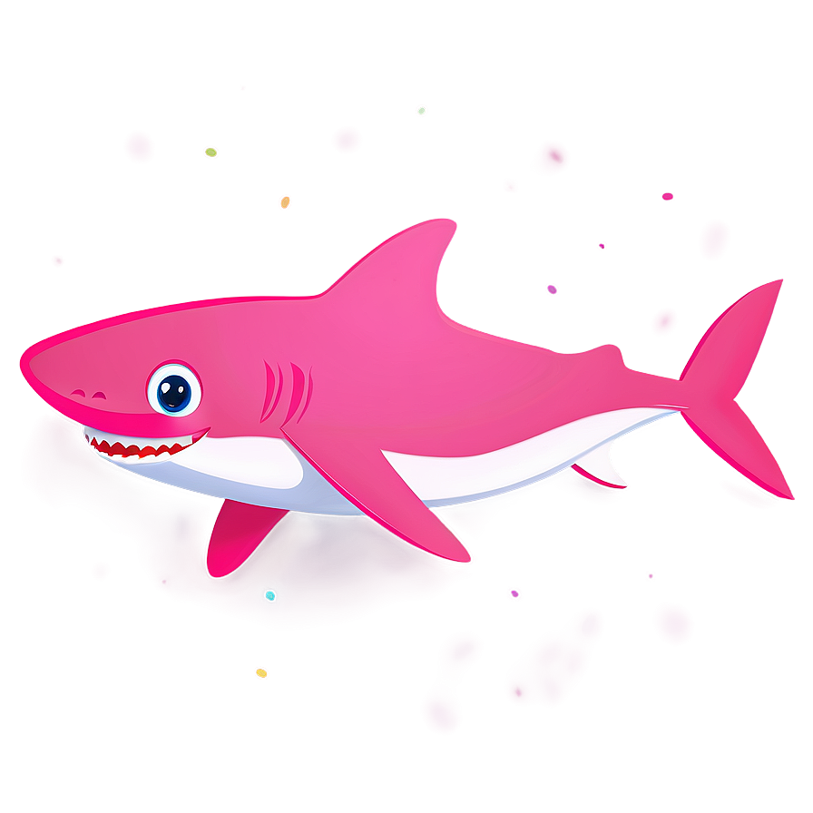 Sweet Pink Baby Shark For Kids Png 85 PNG Image