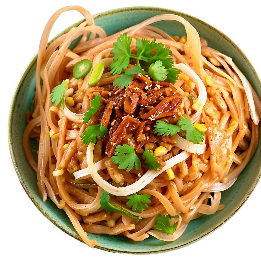 Sweet Potato Noodle Pad Thai Png 06252024 PNG Image