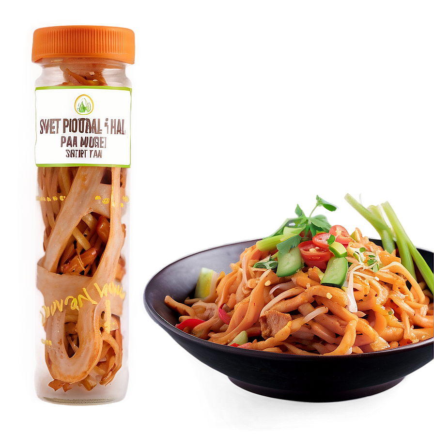 Sweet Potato Noodle Pad Thai Png Tlg PNG Image