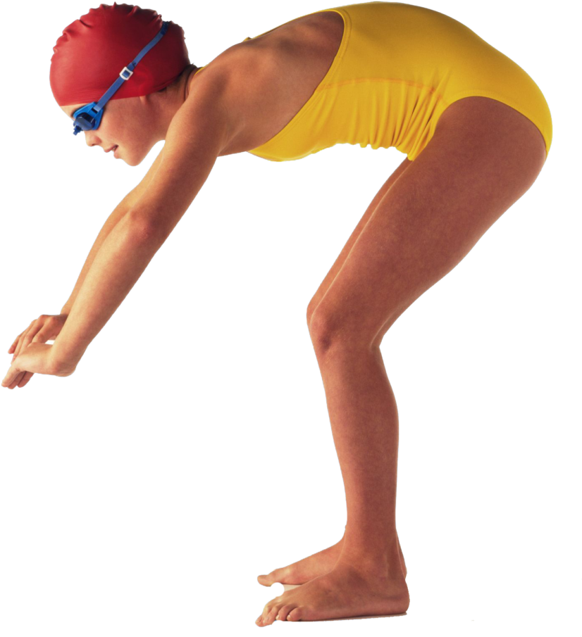 Swimmer Starting Position.png PNG Image