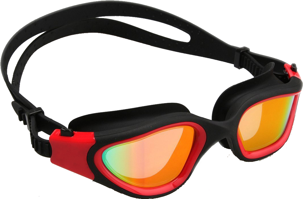 Swimming Goggles Reflective Lenses PNG Image