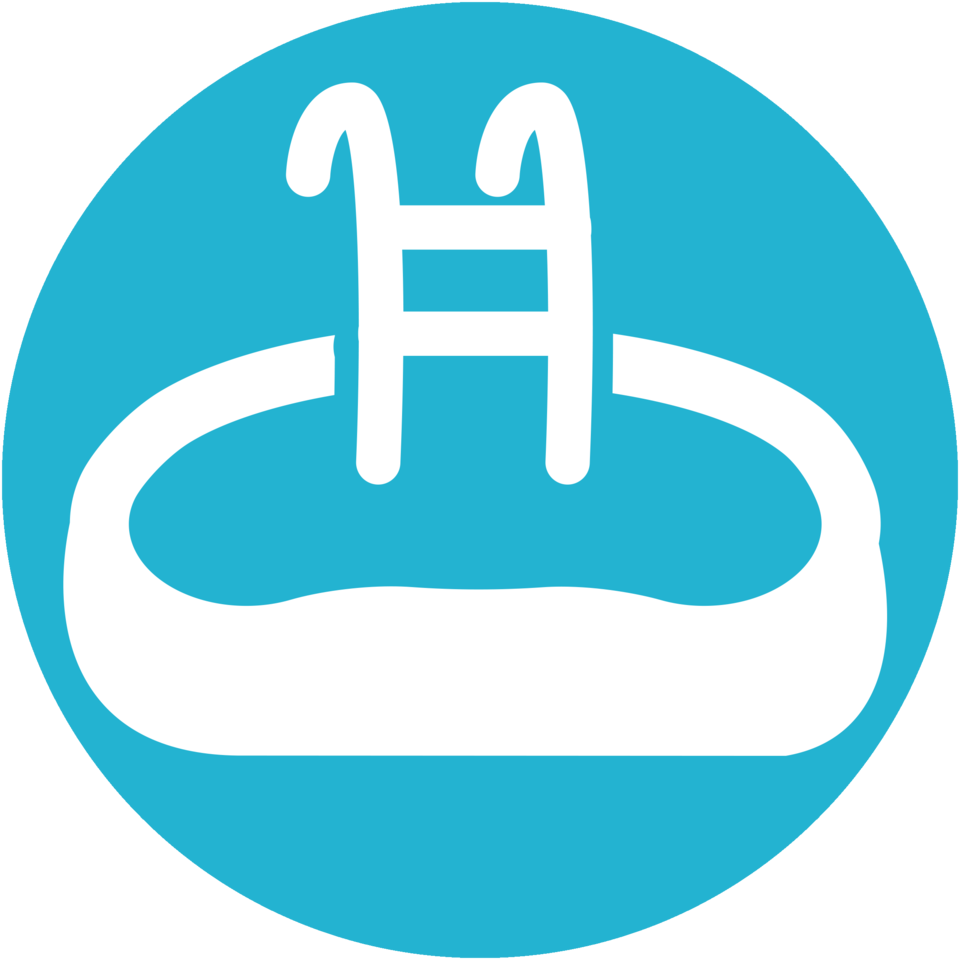 Swimming Pool Ladder Icon PNG Image