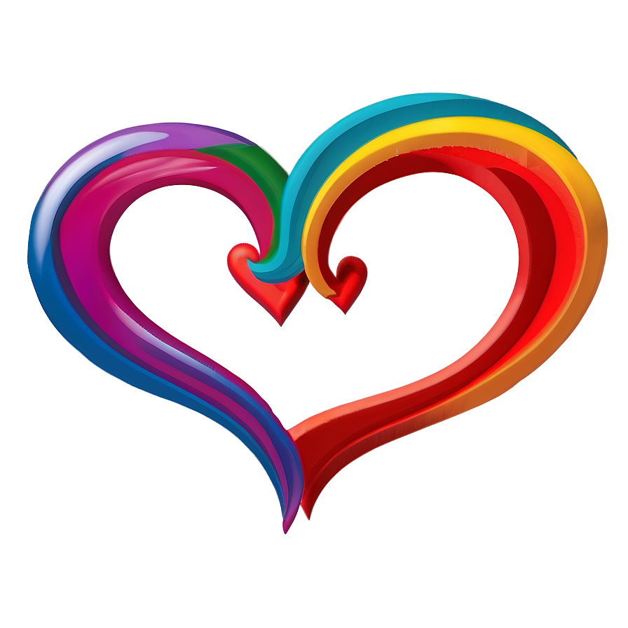 Swirl Hearts Png Wja20 PNG Image