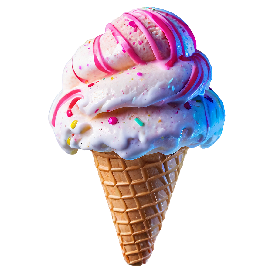 Swirl Ice Cream Cone Png 91 PNG Image