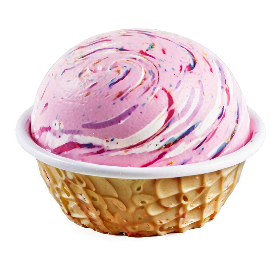 Swirl Ice Cream Cup Png Ayc2 PNG Image