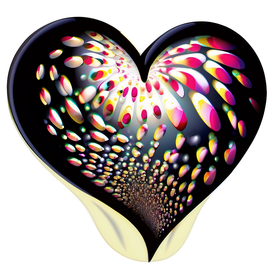 Swirling Heart Clipart Pattern Png 05252024 PNG Image