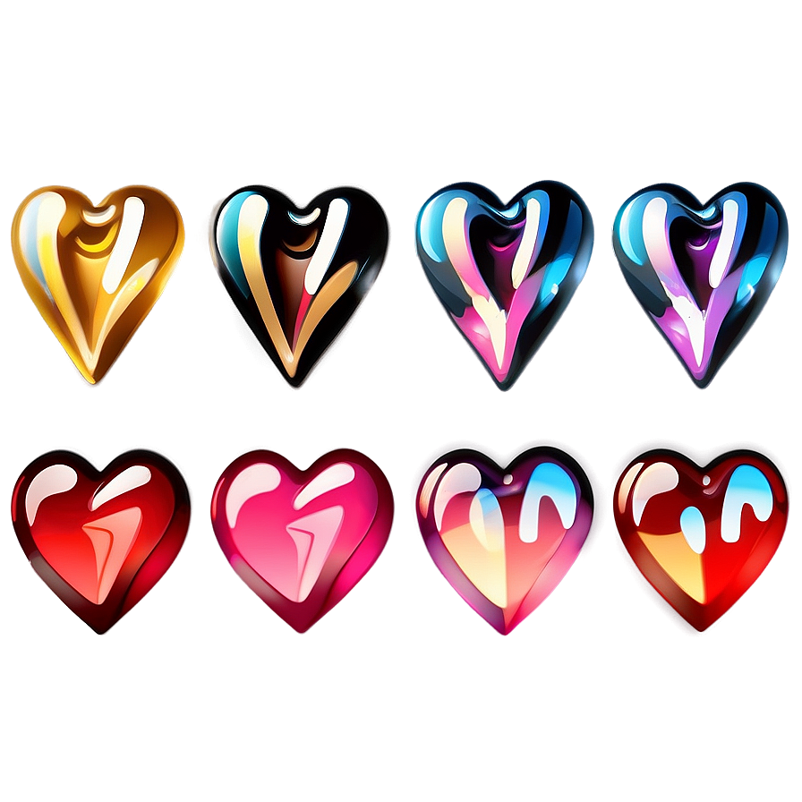 Swirling Hearts Emoji Transparent Art Lnd PNG Image