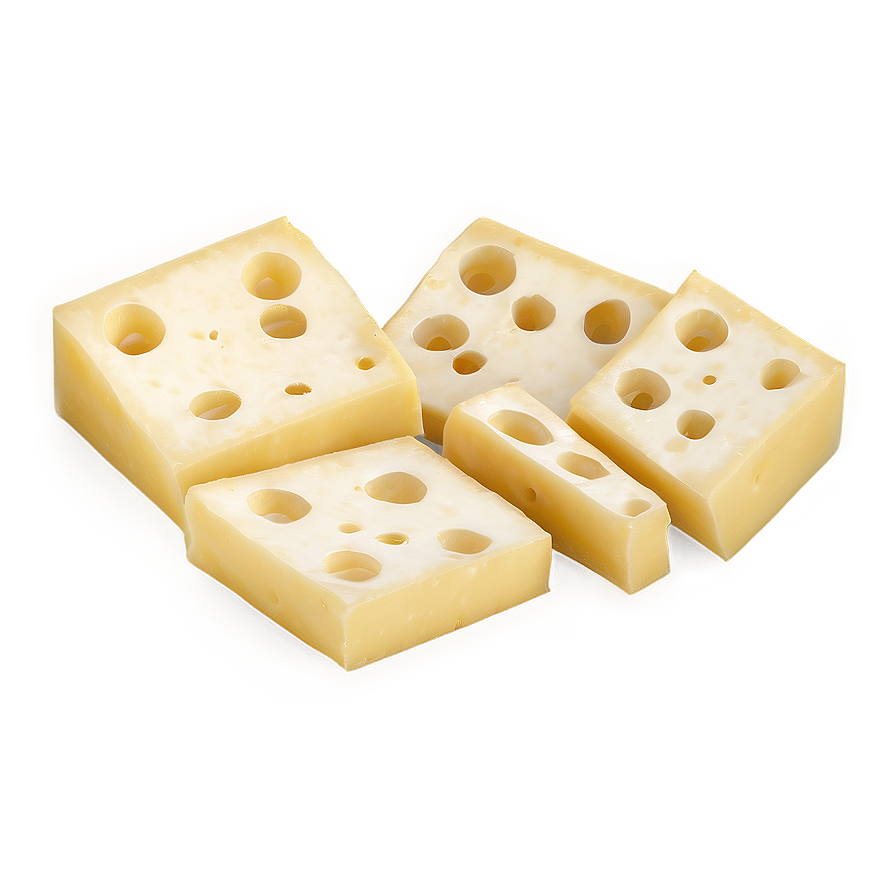 Swiss Cheese Chunks Png 69 PNG Image