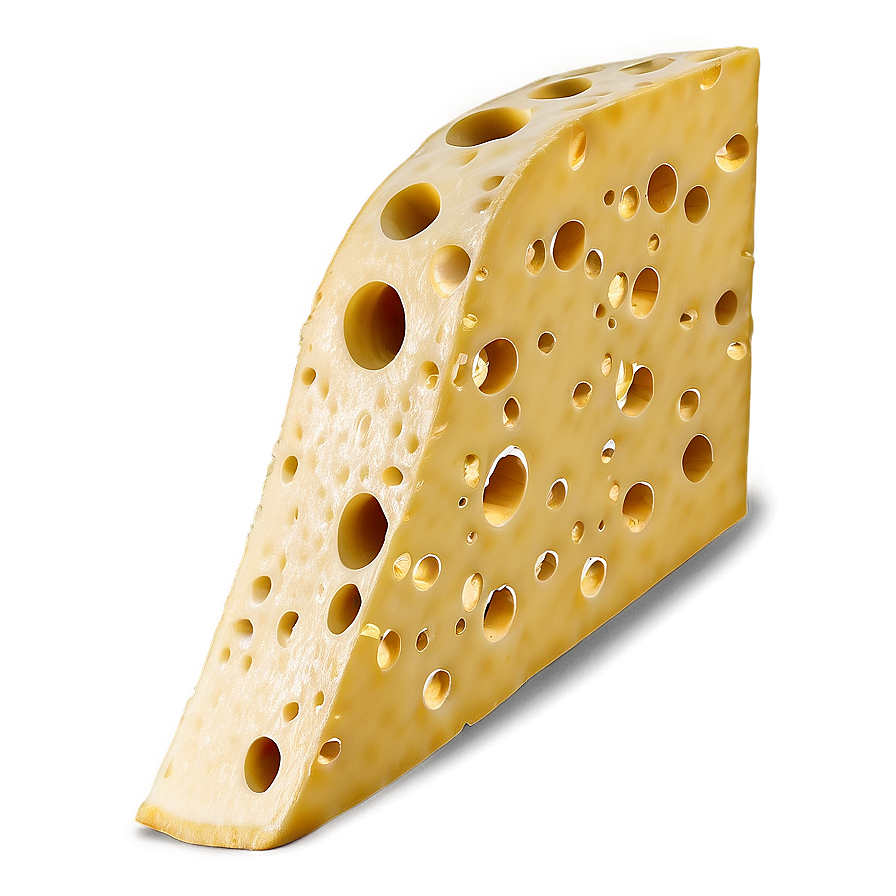 Swiss Cheese Wedge Png 06132024 PNG Image