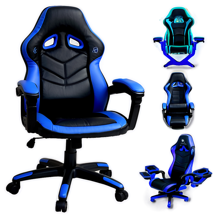 Swivel Gamer Chair Png Mtm PNG Image