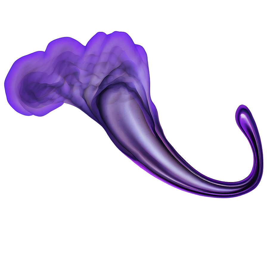 Swooshing Purple Smoke Png 35 PNG Image