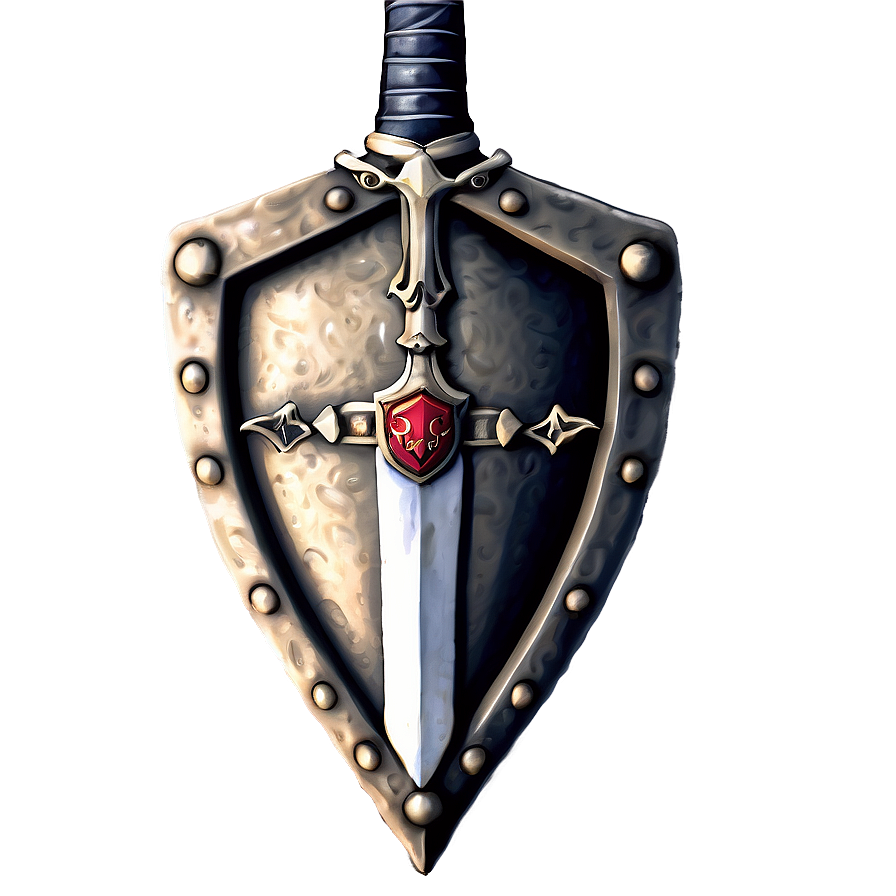 Sword And Shield C PNG Image