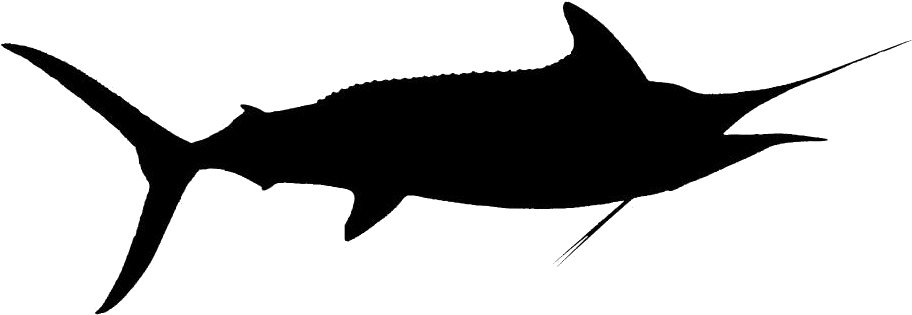 Swordfish Silhouette PNG Image